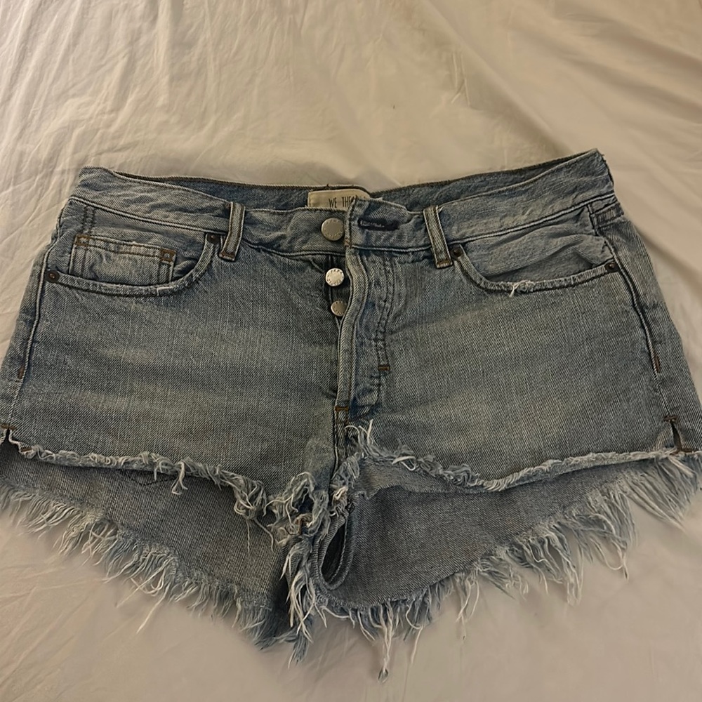 Free People super fringe shortie